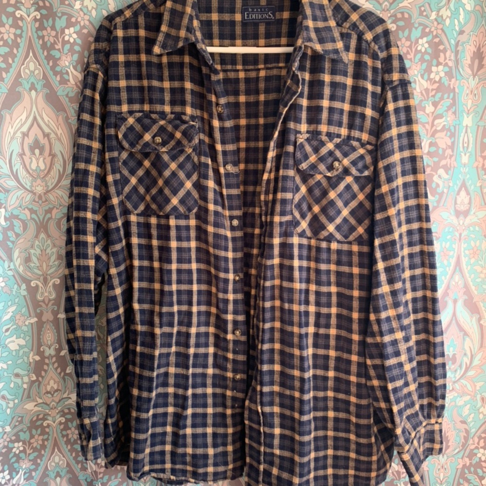 Basic editions flannel shirt